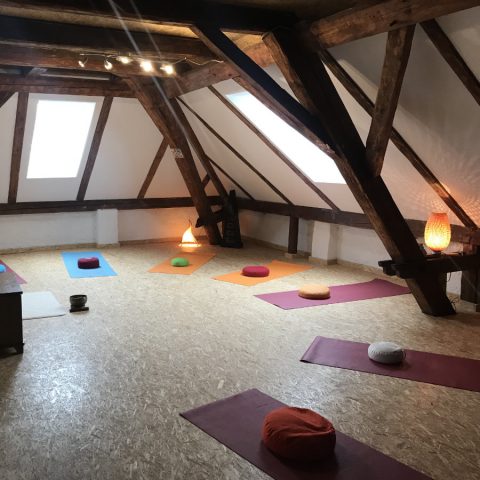 Yoga in der Steinberg-Oase